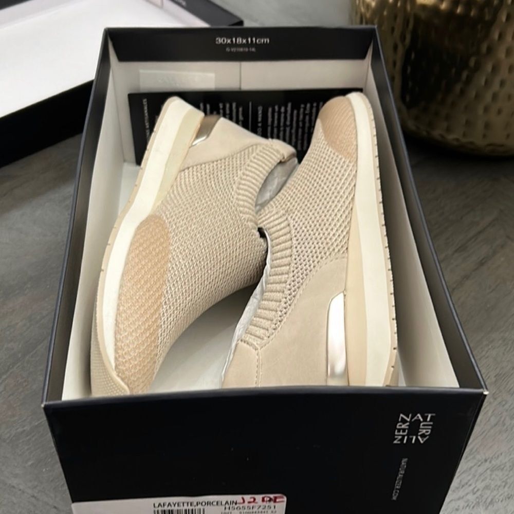 Naturalizer Lafayette French Knit Slip-On Sneakers - Picture 2 of 13